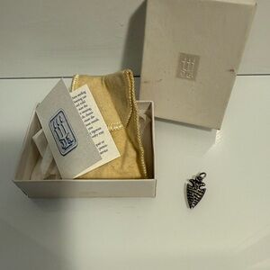 James Avery RETIRED Silver Arrowhead Pendant